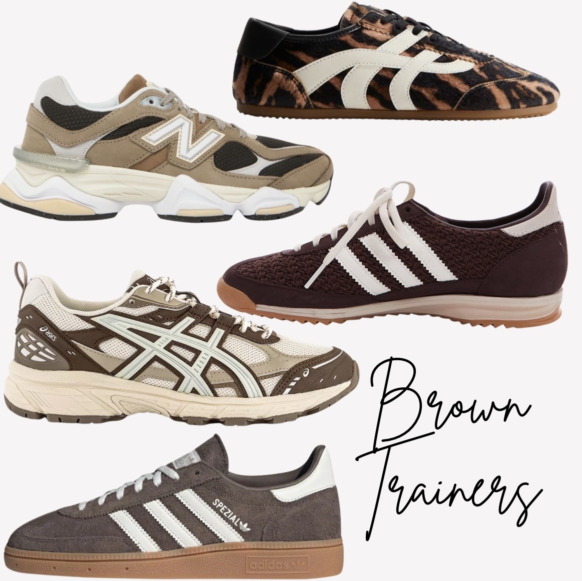 Brown autumn trainer inspiration 🤎

#LTKluxury #LTKautumn #LTKuk