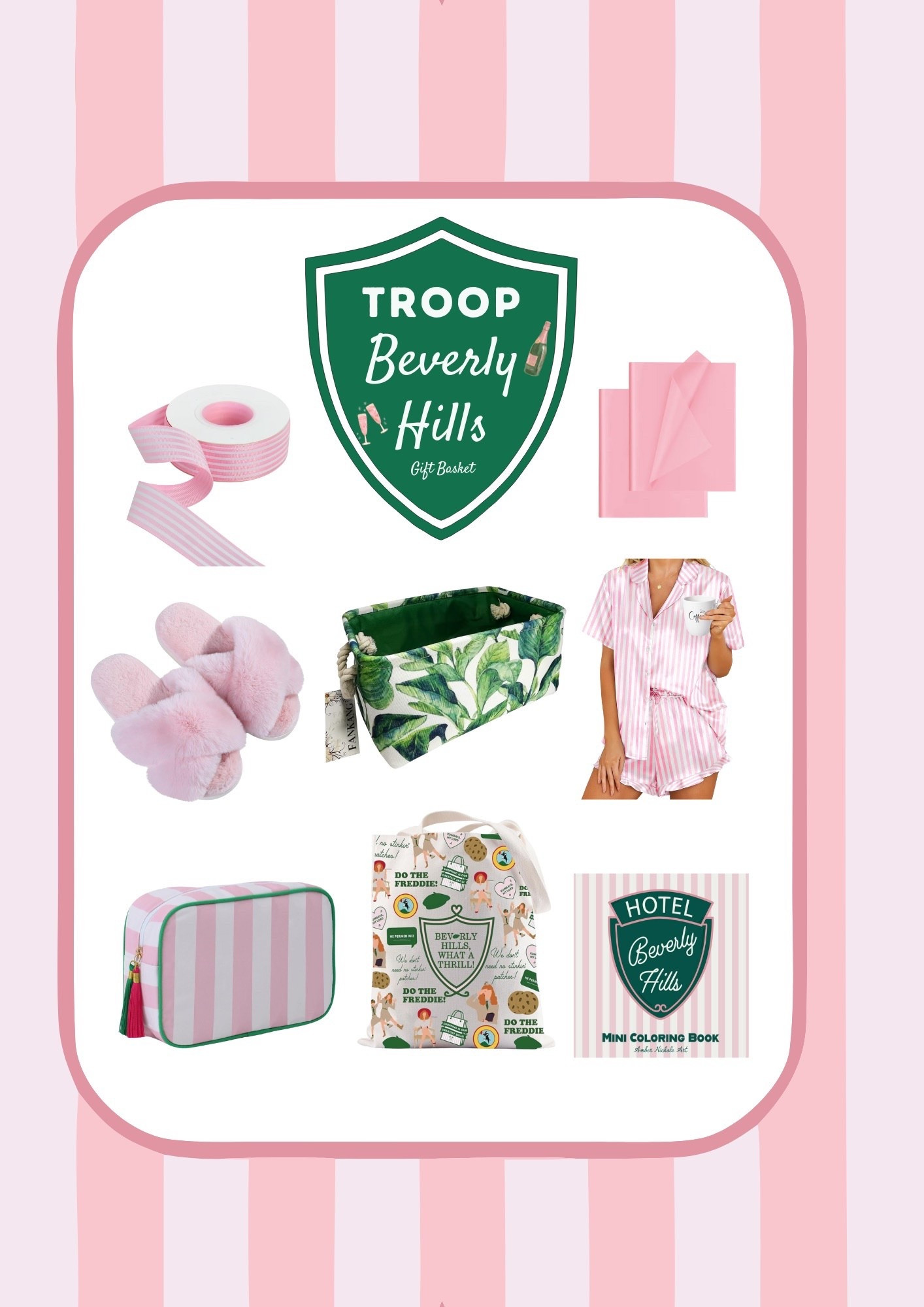 Troop Beverly Hills Gift Basket! 💚🛍️🎀

#LTKU #LTKParties #LTKGiftGuide