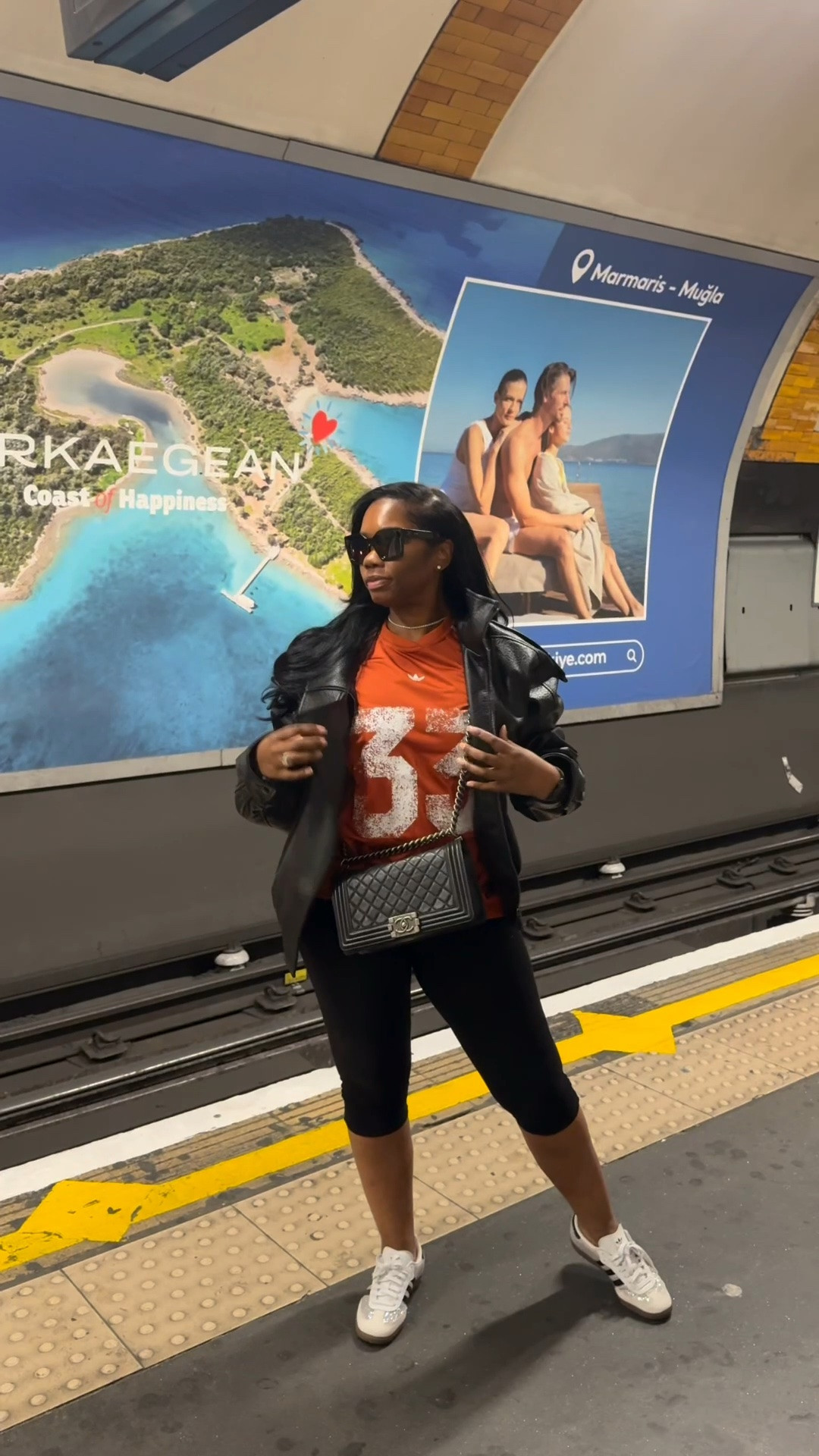 Building a fit starts with the kicks. 
These rhinestone crystal embellished @adidas sambas go with everything and can be dressed up or down. I’m wearing a size S in the orange adidas jersey top. 

#ltkstyle #outfitinspo
#createdwithadidas #adidaspartner

#LTKootd #LTKTravel