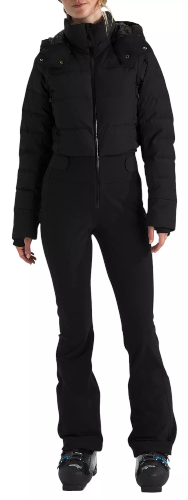 The North Face Women's Off The Clock One Piece Snow Suit, Large, Tnf Black | DICK'S Sporting Goods