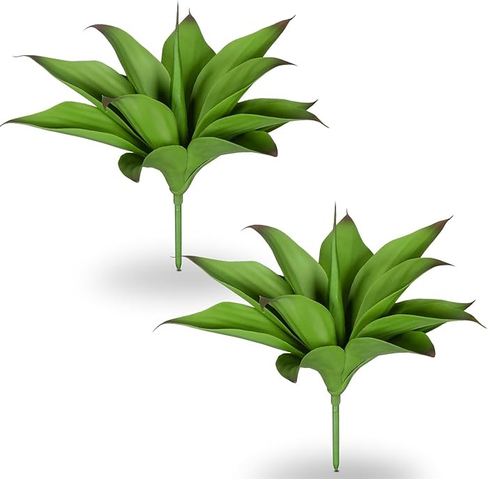 Ttranewsoo Artificial Agave Plants, UV Resistant Fake Agave Planters for Indoor and Outdoor Decor... | Amazon (CA)