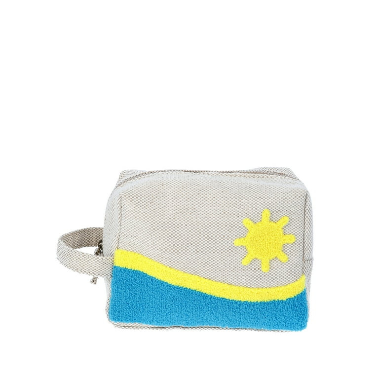 No Boundaries Woven Sea Pouch, Blue | Walmart (US)