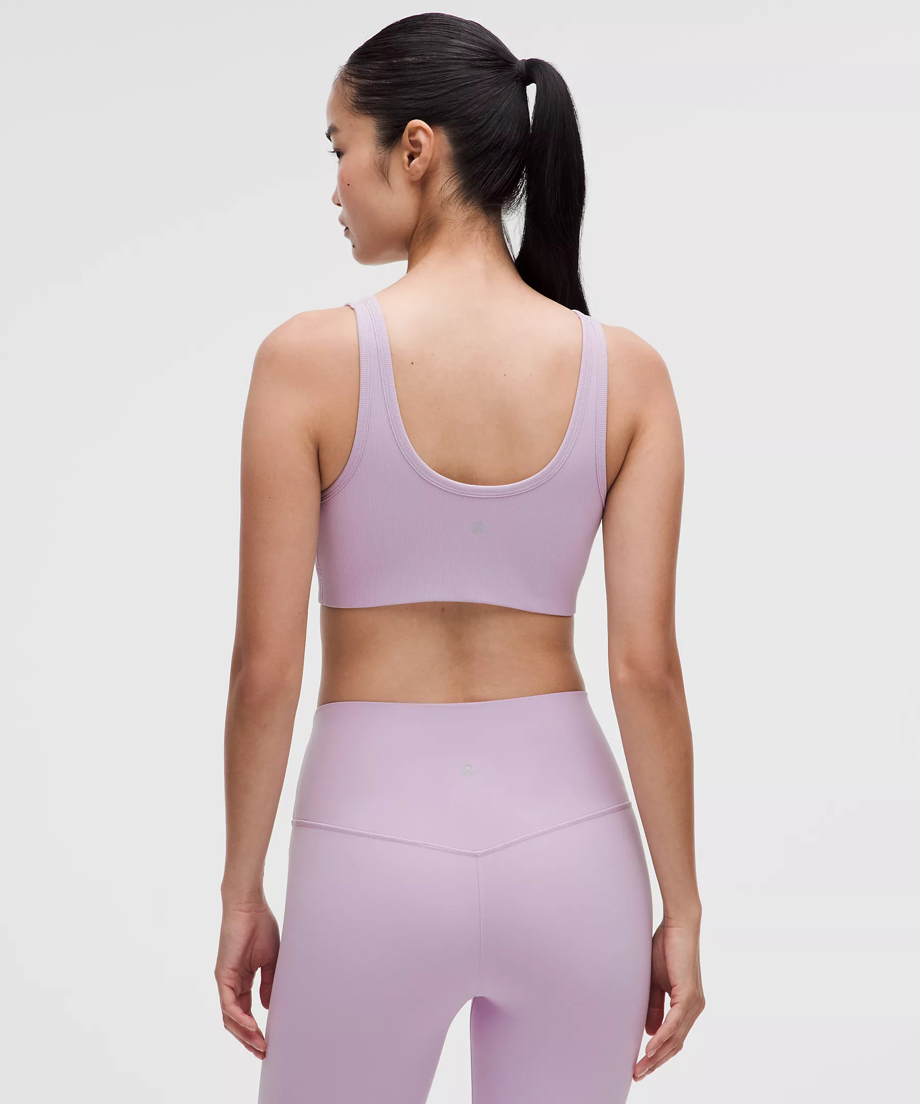 Nulu Ribbed Scoop-Neck Bra | Lululemon (US)