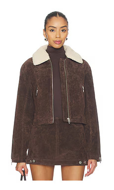 BLANKNYC Cropped Jacket in Down To Earth from Revolve.com | Revolve Clothing (Global)