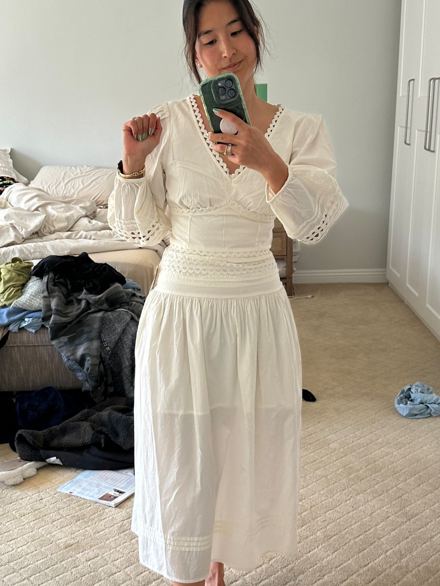 My body is a little too short for this one so I ended up returning it but I’m still sharing it because it’s so pretty! 

#LTKmomlife #LTKootd #LTKSeasonal