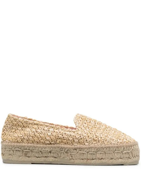 woven raffia espadrilles | Farfetch (US)