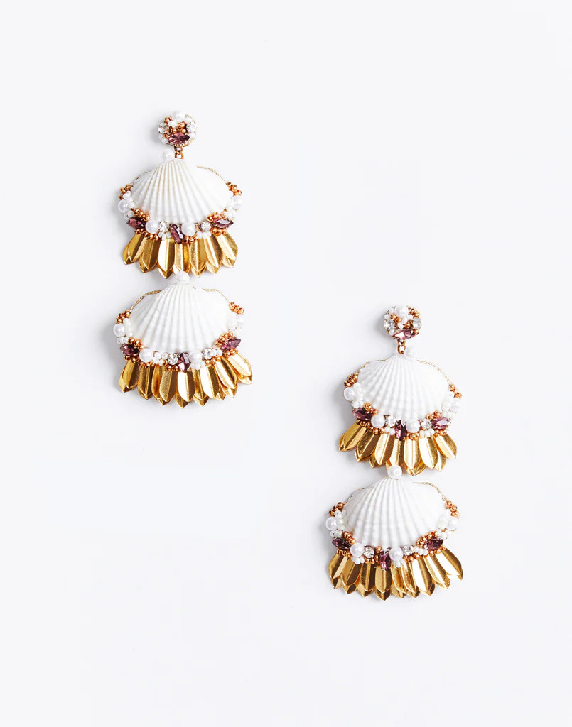 Bala Shell Earrings | Mestiza New York