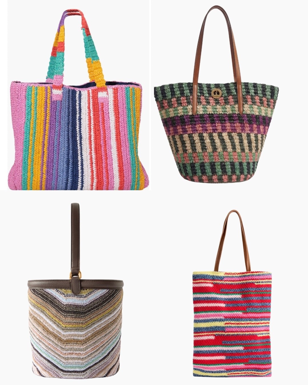 The way each of these would make every outfit. Love the stripes and colors at various price points.