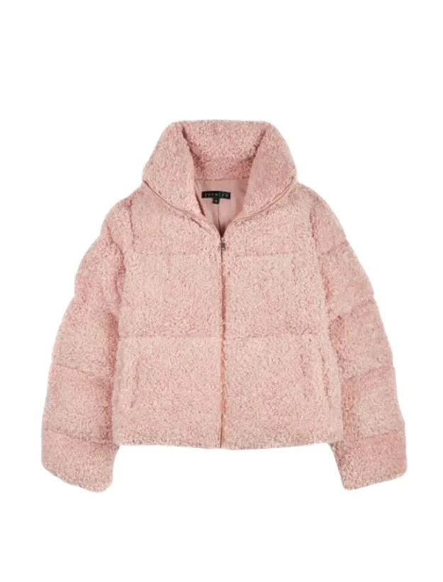 The Missy Down Puffer Jacket Pink | Jocelyn