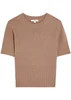 Knitted wool and cashmere-blend T-shirt | Harvey Nichols