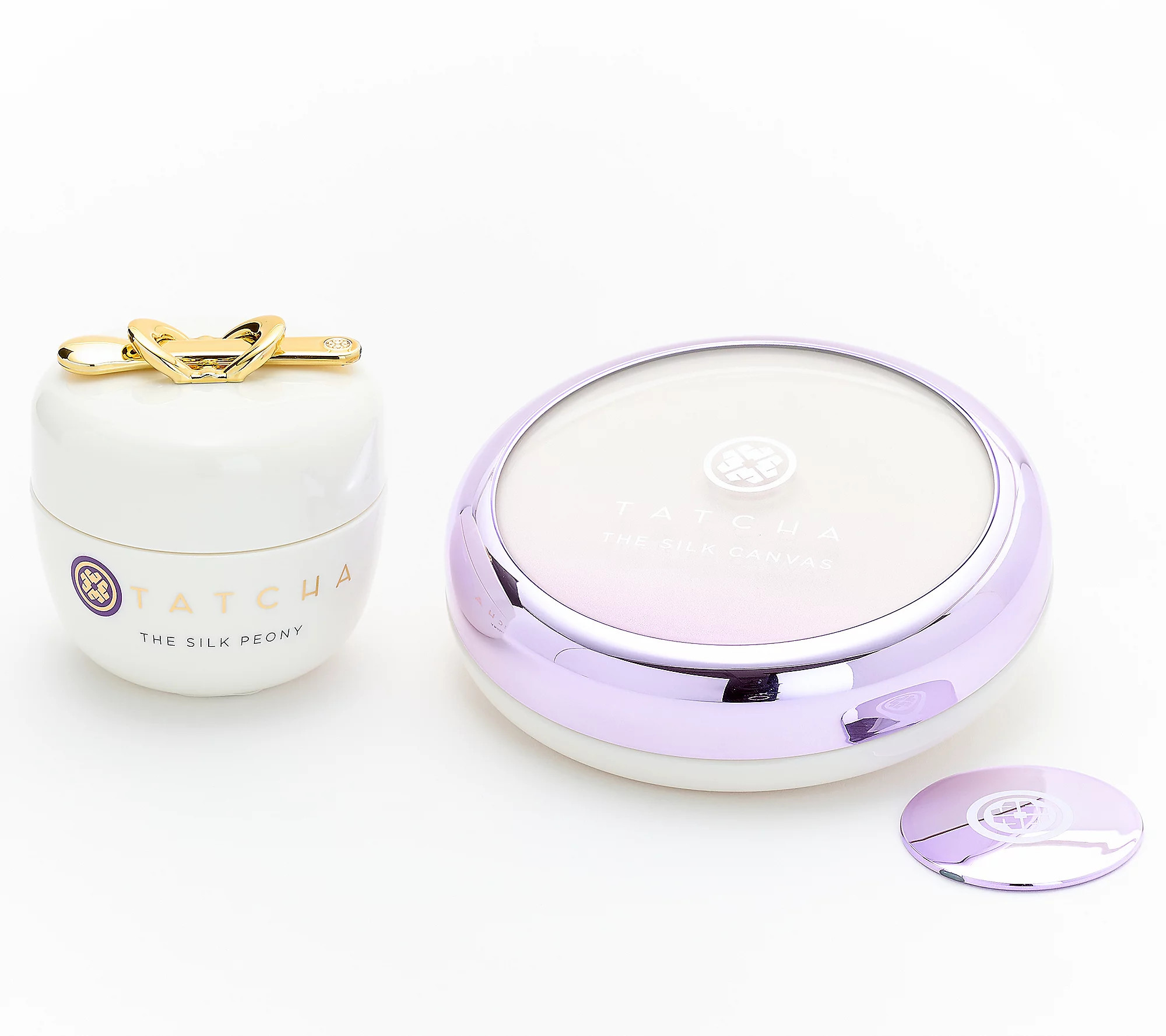 TATCHA Silk Peony Eye Cream & Silk Canvas 2-Piece Kit | QVC
