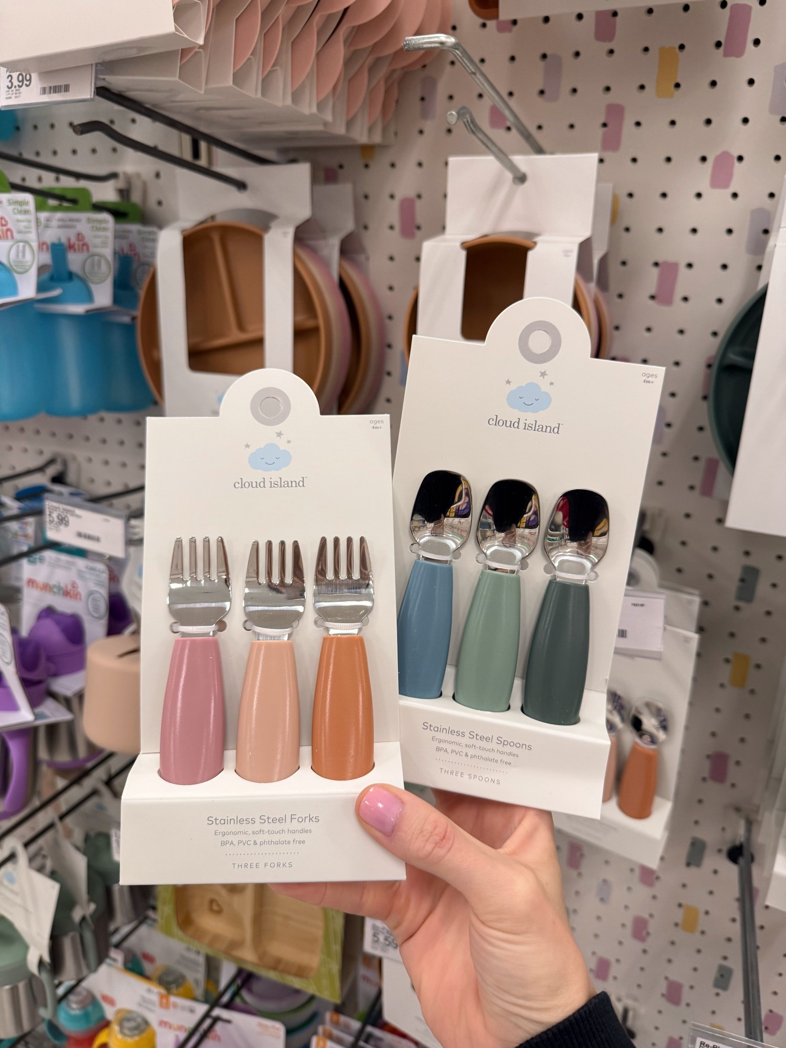 Neutral baby utensils and plates at target 

#LTKBaby #LTKSeasonal #LTKKids