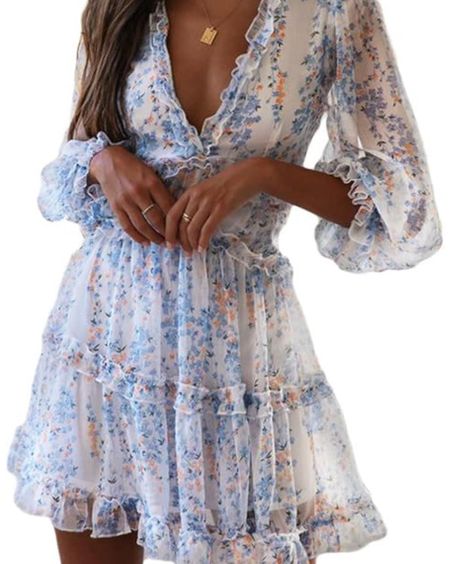 Okay, is it just me or is this Amazon dress giving off total Love Shack Fancy vibes?
It was already a great price, but Amazon is doing a Memorial Day Sale. It’s under 40 dollars. It comes in 8 different prints/colors.
Reviews say it runs true to size. I have it on order, should be here by Tuesday 😉
Summer dress, summer outfit, vacation outfit, Amazon, work outfit, date night outfit, affordable outfits 

#LTKFindsUnder50 #LTKSeasonal #LTKSaleAlert