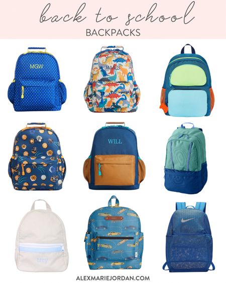 Back to school shopping, new backpacks for the school year. Boys edition! 

#LTKkids #LTKBacktoSchool #LTKfamily