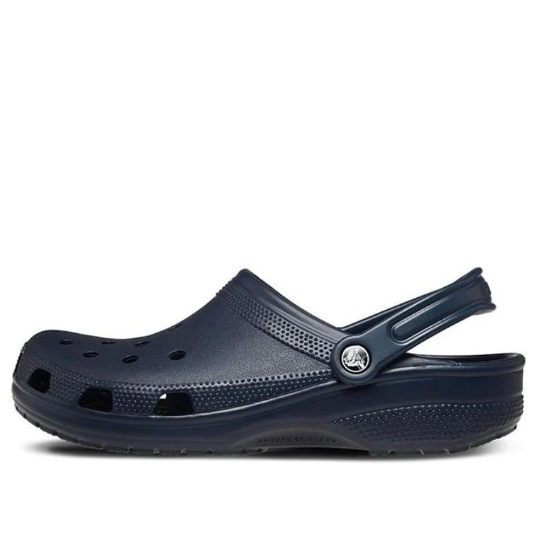 Crocs Classic Beach Unisex Blue Black Sandals 'Blue Black' 10001-410 | KICKS CREW