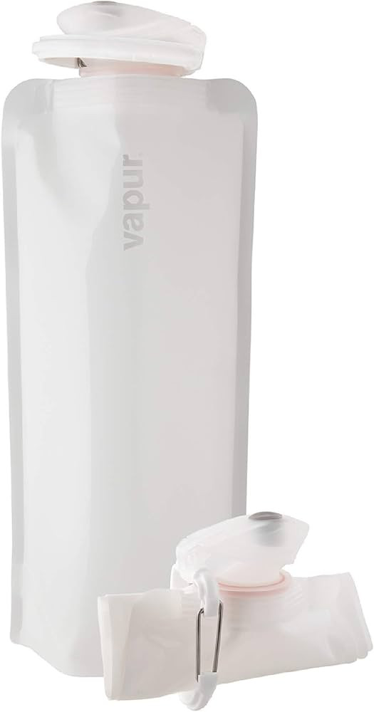 Vapur Flexible, Collapsible Wide Mouth Anti-Bottle with Detachable Carabiner | Amazon (US)