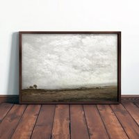 Framed Vintage Moody Landscape Wall Art Painting Historical Cottage Decor Housewarming Gift Antique Home First Ls141 | Etsy (US)