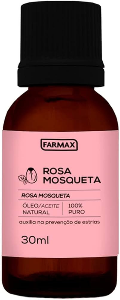 Oleo De Rosa Mosqueta Puro Farmax 30Ml | Amazon (BR)