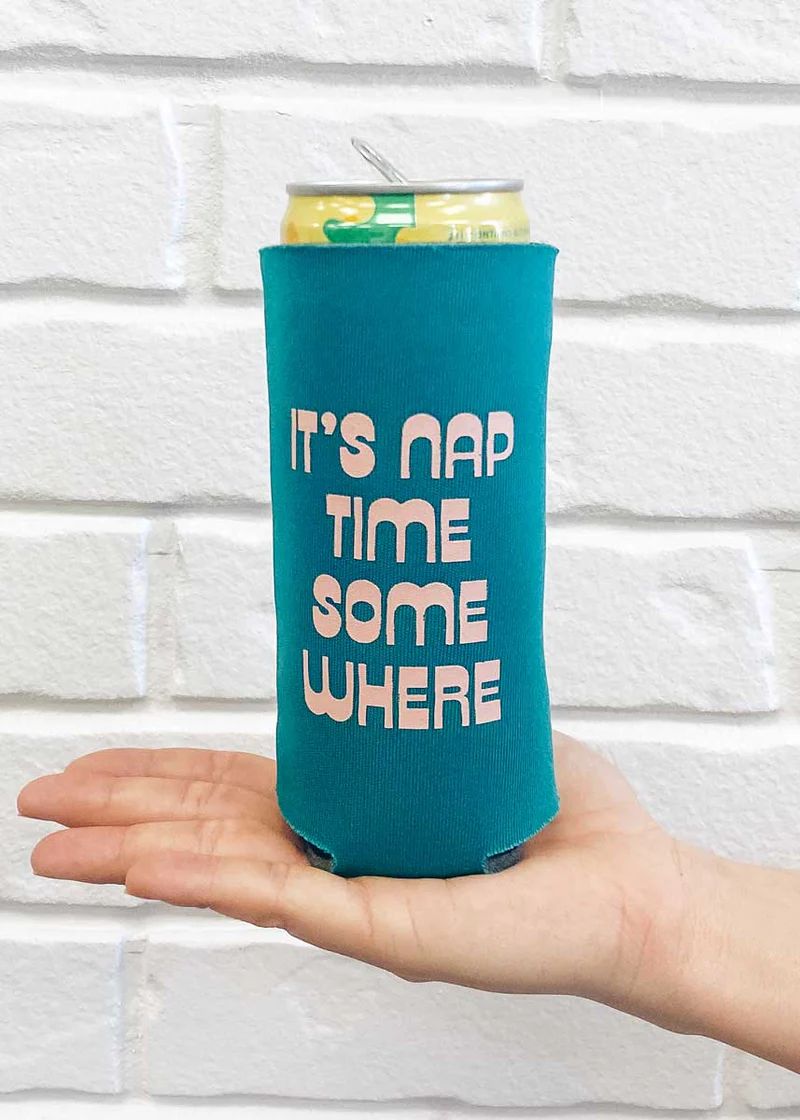 Nap Time Somewhere Tall Can Cooler | Alice & Wonder