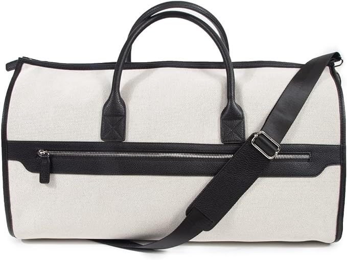 Amazon.com | Capri 2 -n-1 Garment and Duffel Bag, Black - Convertible, Carry-On, Travel, Hangable... | Amazon (US)