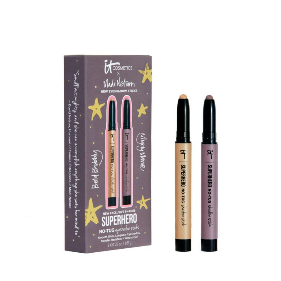 IT Cosmetics x Madi Nelson Superhero No-Tug Eyeshadow Sticks Kit ($50 Value) | IT Cosmetics (US)
