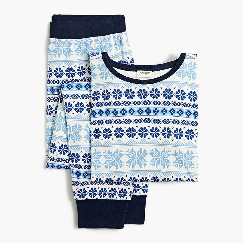 Holiday pajama set | J.Crew Factory