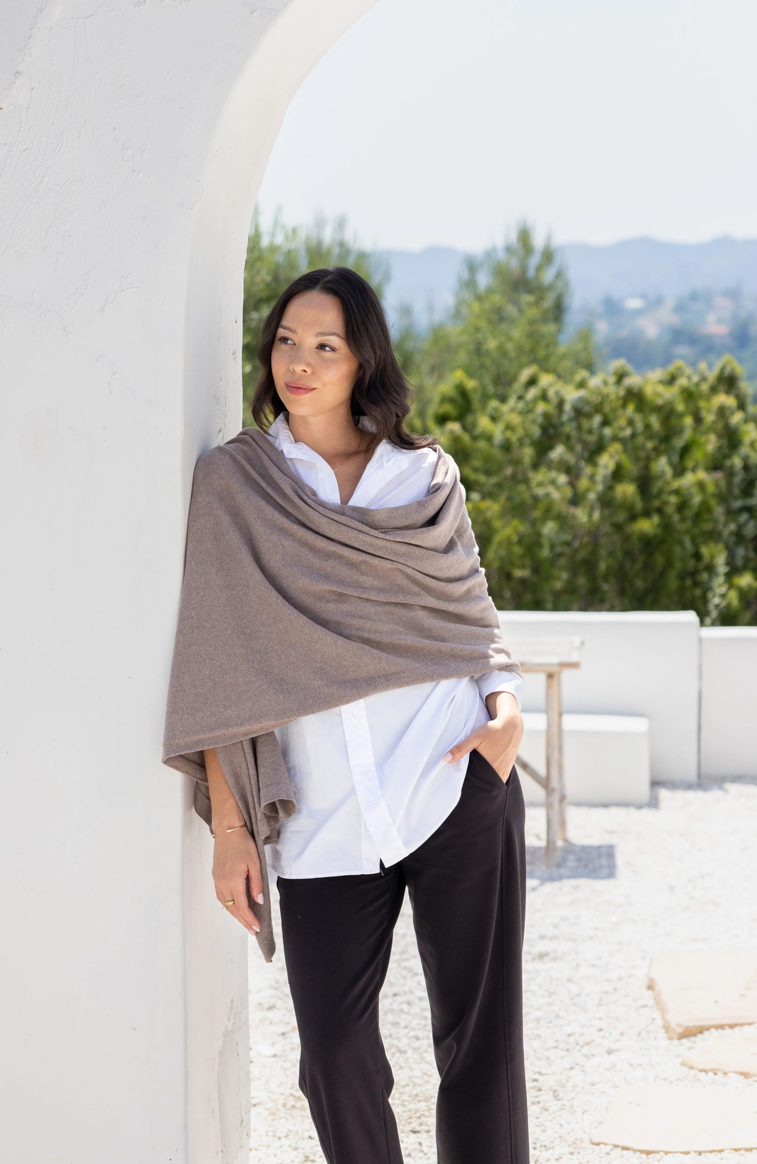 The Dreamsoft Organic Cotton Travel Scarf | zestt organics