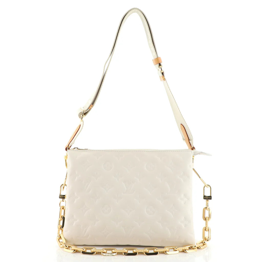 Coussin Bag Monogram Embossed Lambskin PM | Rebag