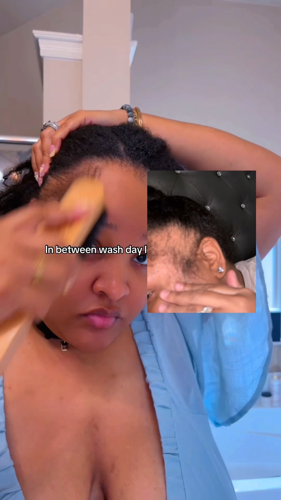 💇🏽‍♀️ 
No matter your hairstyle—locs, curls, braids, silk presses, or natural hair—keeping your hair moisturized between wash days is SO important 😭💧 This bundle has been helping my hair feel hydrated, refreshed, and balanced without feeling heavy or greasy 👏🏽✨ Results may vary, but my hair has been LOVING the extra moisture lately 🤎 Linked in my Shop My Posts! #healthyhair #locjourney #blackhair #haircareproducts

#LTKBeauty #LTKselfcare #LTKdayinmylife