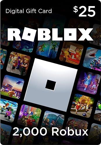 Roblox Gift Card - 2,000 Robux [Online Game Code] | Amazon (US)
