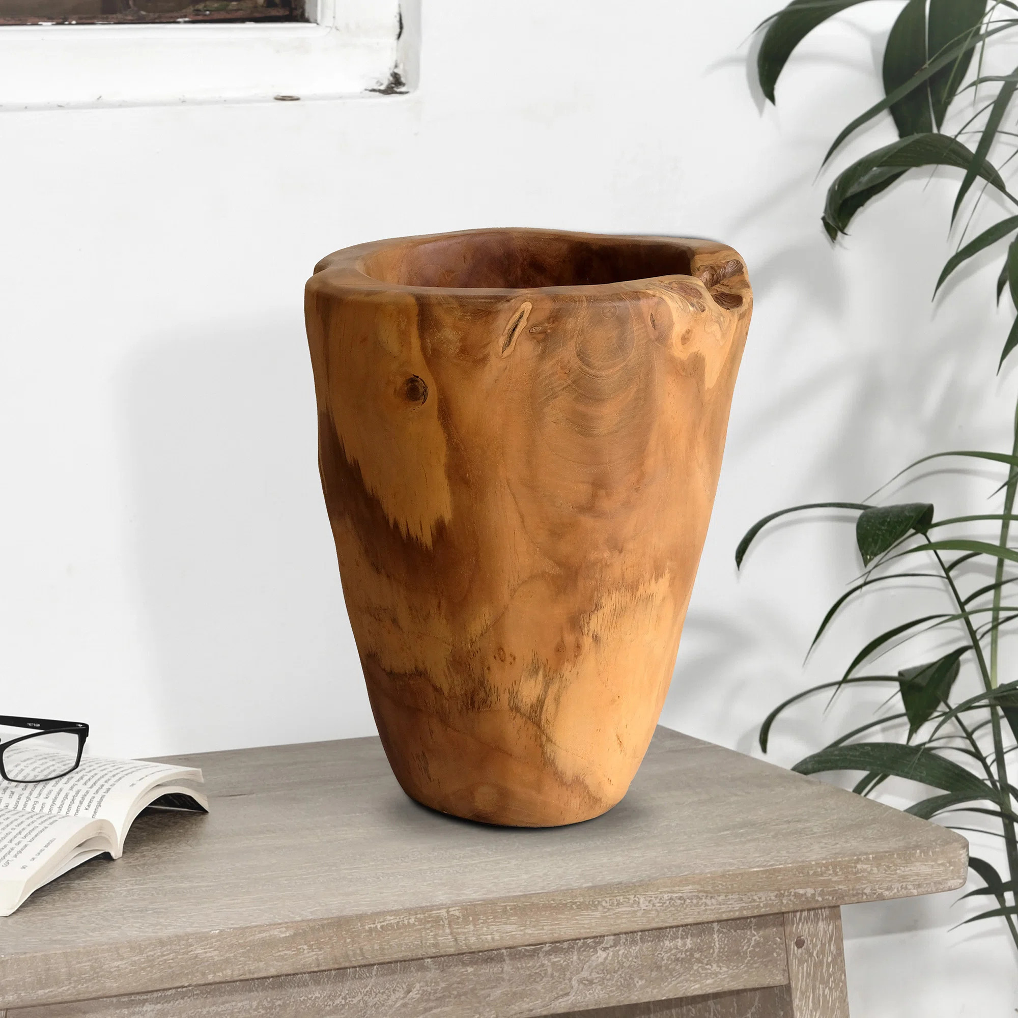 Loon Peak® Ashyr Handmade Wood Table Vase & Reviews | Wayfair | Wayfair North America