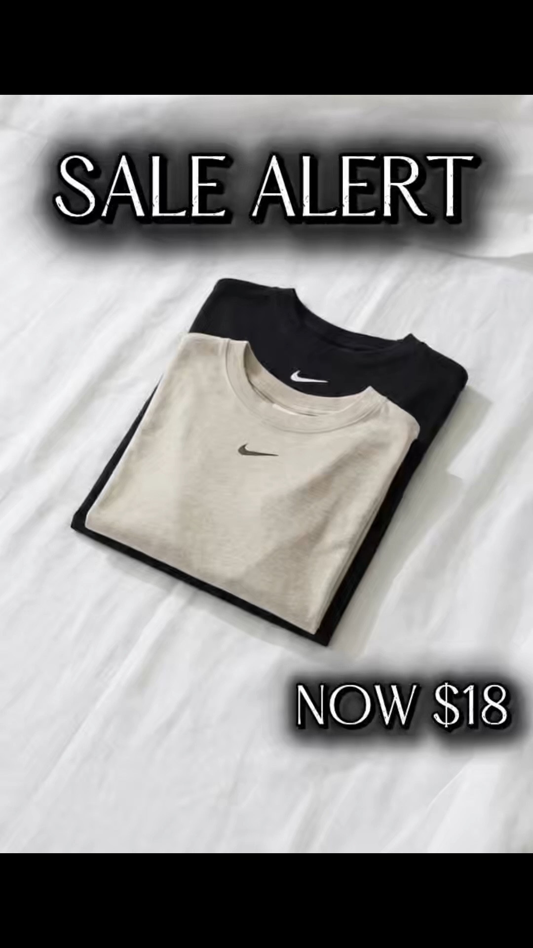 Nike tees now $18! I wear size small