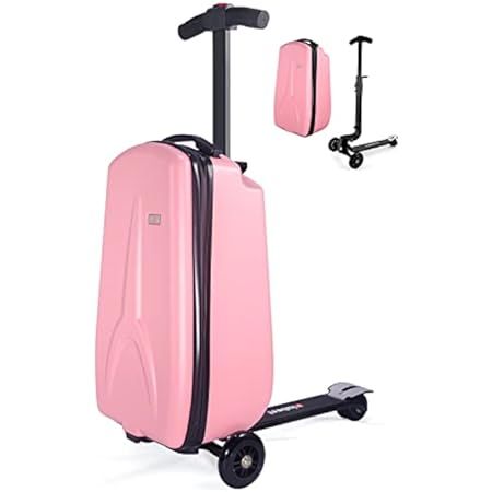 iubest Scooter Luggage Carry On Scooter Suitcase for Kids Age 4-15, Detachable & Foldable 4 in 1 ... | Amazon (US)