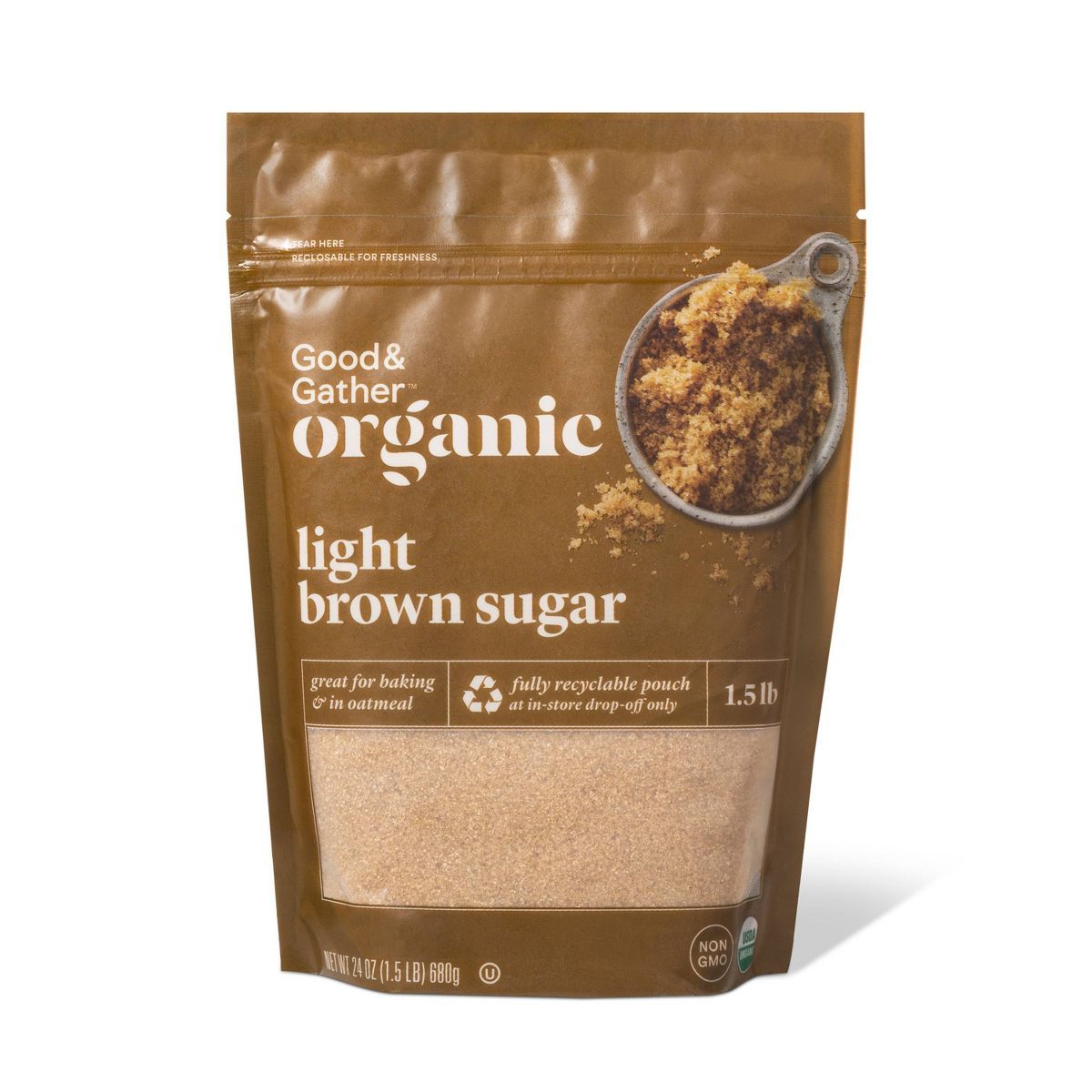 Organic Light Brown Sugar -  24oz - Good & Gather™ | Target