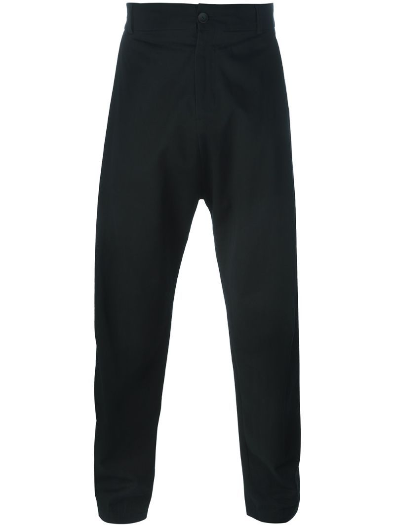 Damir Doma 'Parker' pants, Men's, Size: XS, Black, Cotton | FarFetch US
