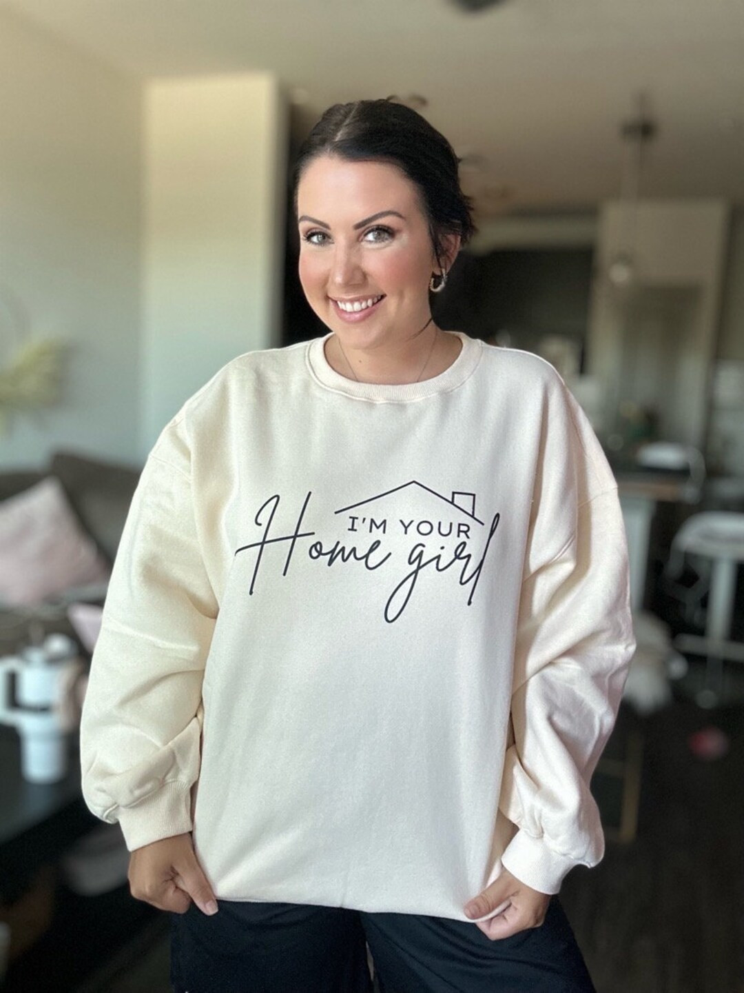 I’m your home girl sweatshirt | realtor sweatshirt | graphic sweatshirt | Etsy (US)