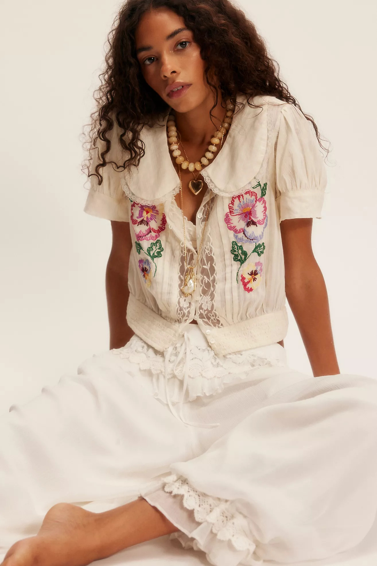 Vintage Whimsy Blouse | Free People (Global - UK&FR Excluded)