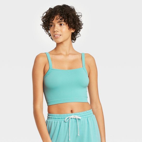 Women's Seamless Ribbed Brami - Colsie™ | Target