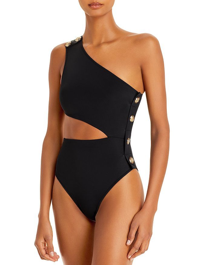 Rhea Cutout One Shoulder One Piece Swimsuit | Bloomingdale's (US)