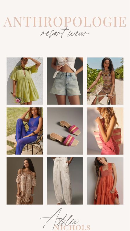 Anthropologie resort wear! Found some cute vacation styled picks from Anthropologie! If you’re headed to the beach or pool these would be perfect!

Anthropologie, resort wear, anthropologie cover ups, sandals, denim shorts, beach wear, swim, summer style 

#LTKfindsunder50 #LTKfindsunder100 #LTKstyletip