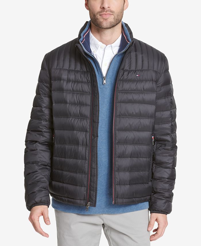 Tommy Hilfiger Men's Down Quilted Packable Puffer Jacket & Reviews - Coats & Jackets - Men - Macy... | Macys (US)