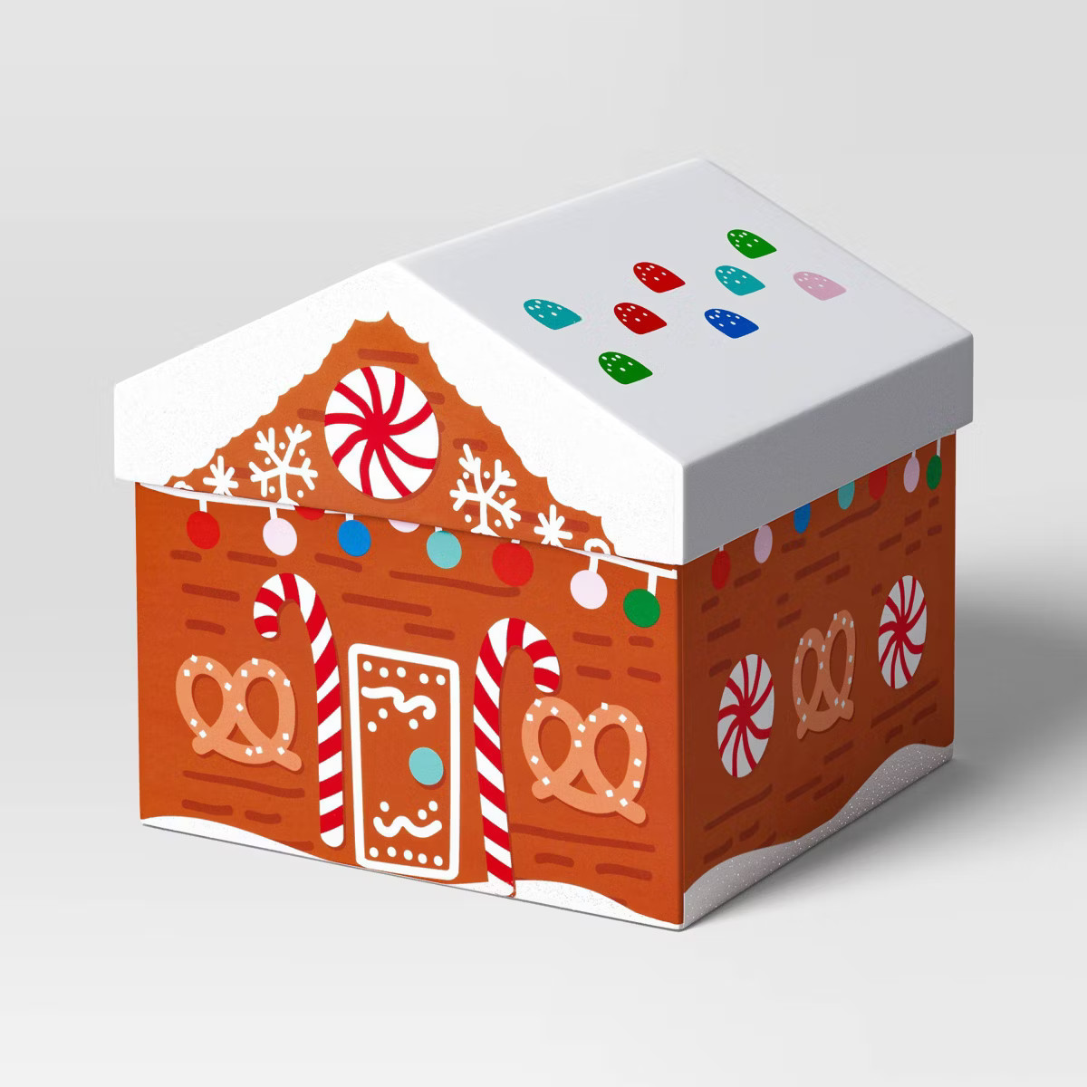 6"x3.5" Gingerbread House Christmas Gift Box - Wondershop™ | Target