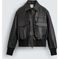 Cazadora Cropped Fit Leder Limited Edition | Zara DE