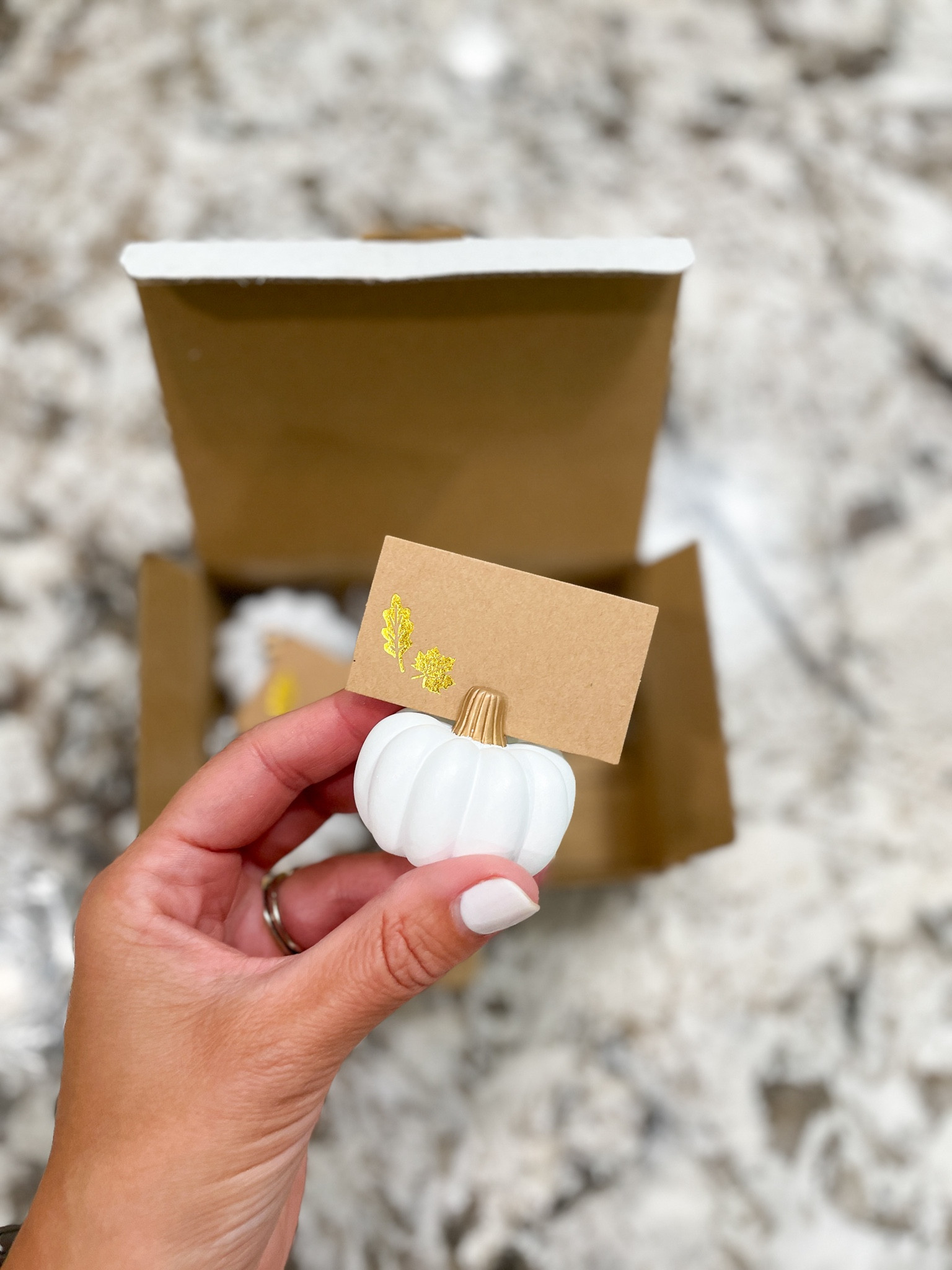 The cutest ceramic pumpkin placecard holders for fall 

#LTKFindsUnder50 #LTKSeasonal #LTKHome