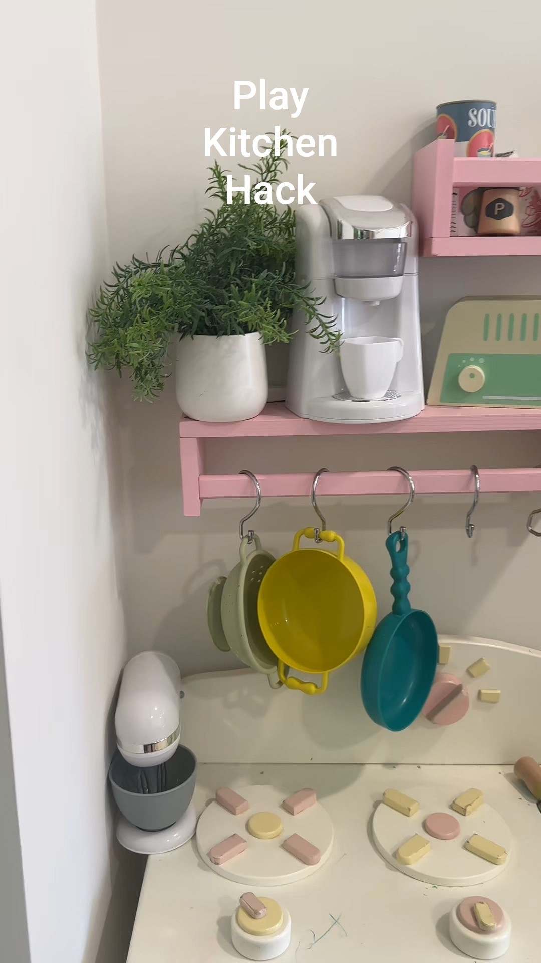 Another one of my favorite Toy Organization Hacks that makes the playroom so cute! #playroomorganization #homeorganization 

#LTKFamily #LTKKids #LTKHome