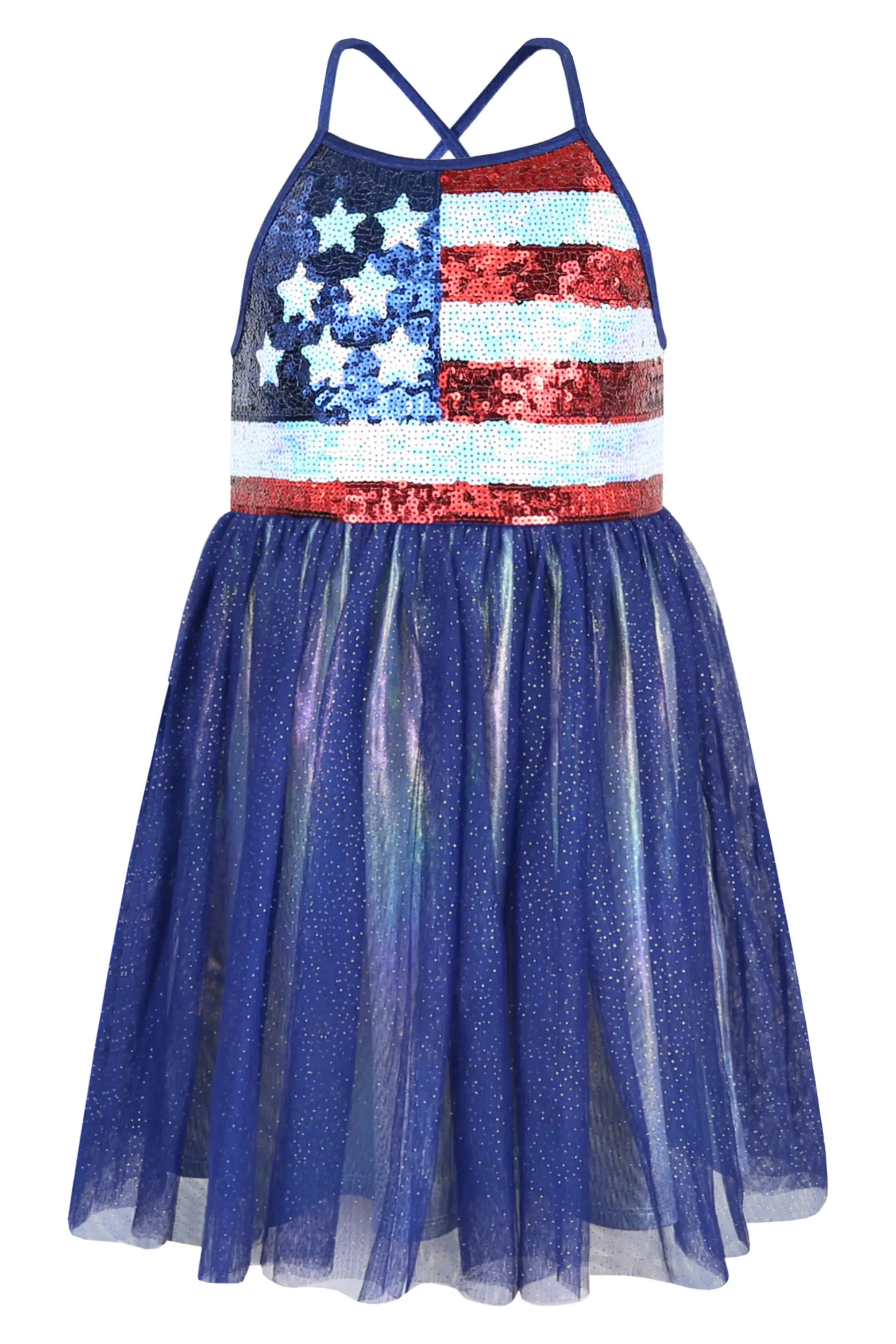 Kids' Sequin Flag Party Dress (Women) | Nordstrom | Nordstrom