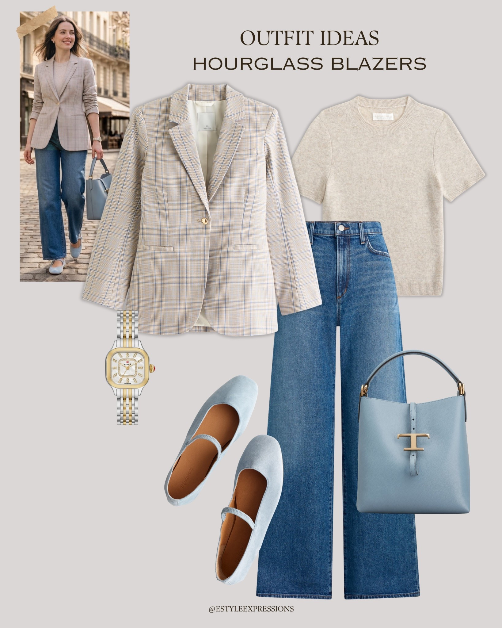 Simple Outfit Ideas featuring classic & chic Hourglass Blazers!✨ These blazers cinch the waist, creating a beautiful, feminine silhouette-making them perfect to pair with timeless classics!🤎 Think crisp shirts, tailored trousers,
structured vests, or sleek denim for that polished yet effortless look!🌸💫

#LTKSpringSale #LTKootd #LTKWorkwear