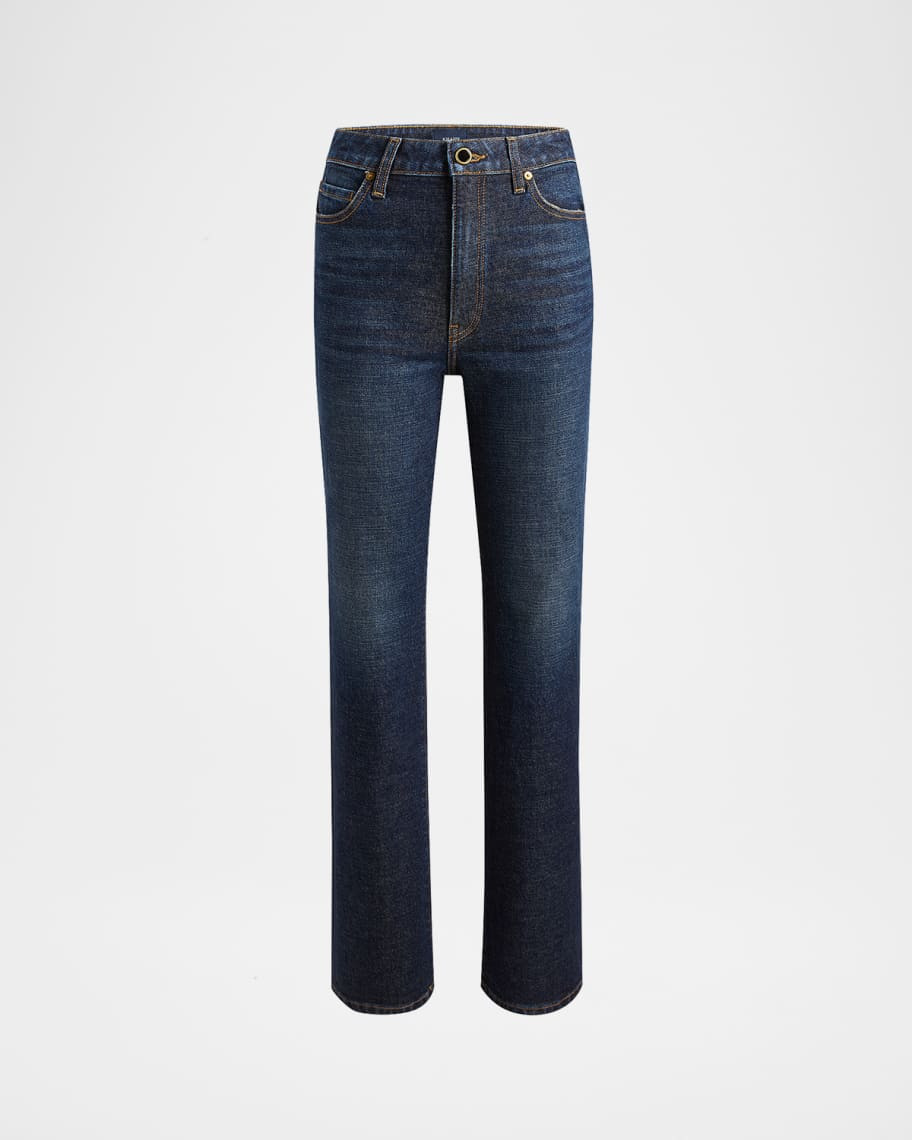 Khaite Danielle Straight Leg Jeans | Neiman Marcus