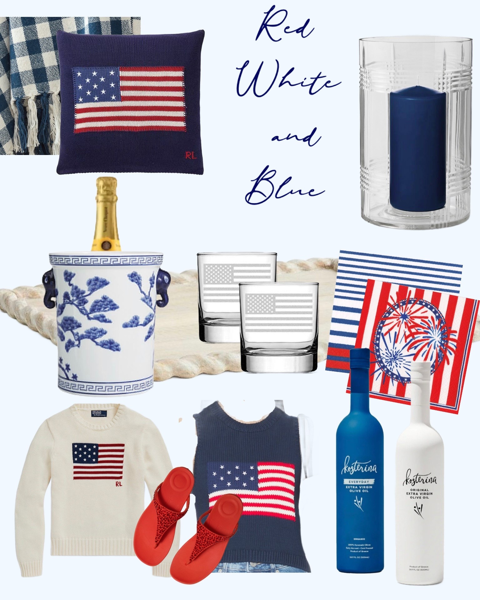 Red White and Blue you can use year round

#LTKfoodie #LTKSeasonal #LTKHome