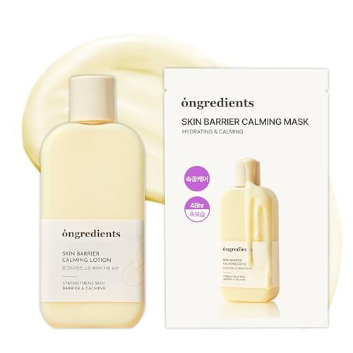 ONGREDIENTS Skin Barrier Calming Mask & Lotion Duo | Amazon (US)